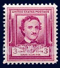 FindYourStampsValue: EDGAR ALLAN POE, Poet