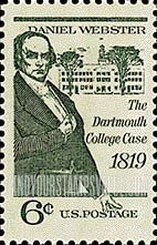 FindYourStampsValue: DARTMOUTH COLLEGE CASE - Daniel Webster