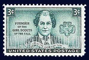 FindYourStampsValue: JULIETTE LOW - Low and Girl Scout Emblem