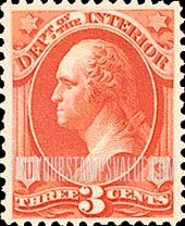 FindYourStampsValue: INTERIOR - George Washington