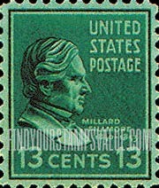 FindYourStampsValue: PRESIDENTIAL ISSUE - Millard Fillmore