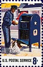 FindYourStampsValue: POSTAL SERVICE EMPLOYEES - Mail Collection
