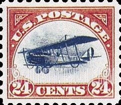 FindYourStampsValue: Air Post: CURTISS JENNY