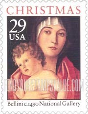 FindYourStampsValue: CHRISTMAS - Madonna and Child