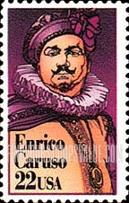 FindYourStampsValue: ENRICO CARUSO - Performing Arts