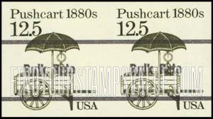FindYourStampsValue: PUSHCART 1880s - Transportation Coil