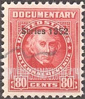 FindYourStampsValue: DOCUMENTARY ISSUE - Roger B. Taney