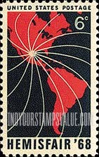 FindYourStampsValue: HEMISFAIR'68