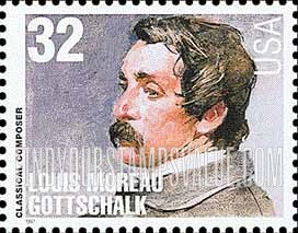 FindYourStampsValue: AMERICAN MUSIC SERIES - Louis Moreau Gottschalk