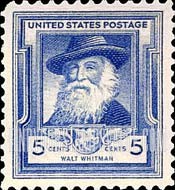 FindYourStampsValue: FAMOUS AMERICAN POETS - Walt Whitman