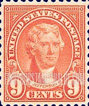 FindYourStampsValue: THOMAS JEFFERSON