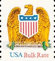 FindYourStampsValue: EAGLE AND SHIELD, Coil Stamp