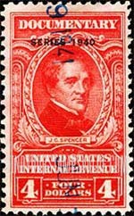 FindYourStampsValue: DOCUMENTARY ISSUE - J.C. Spencer
