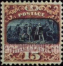 FindYourStampsValue: LANDING OF COLUMBUS