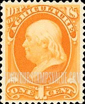 FindYourStampsValue: AGRICULTURE - Benjamin Franklin