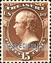 FindYourStampsValue: TREASURY - Daniel Webster