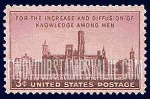 FindYourStampsValue: CENTENARY OF SMITHSONIAN INSTITUTION