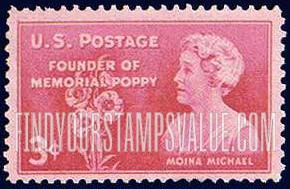 FindYourStampsValue: MIONA MICHAEL, Founder of Memorial Poppy