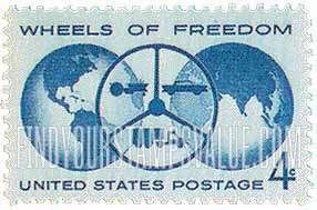 FindYourStampsValue: WHEELS OF FREEDOM