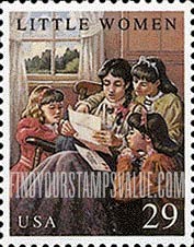 FindYourStampsValue: CLASSIC BOOKS - Little Women