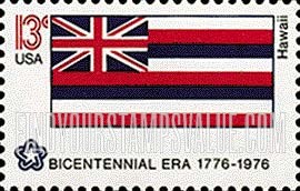 FindYourStampsValue: STATE FLAGS - Hawaii
