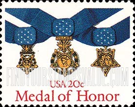 FindYourStampsValue: MEDAL OF HONOR