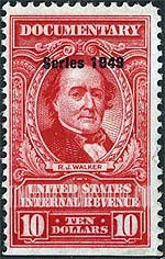 FindYourStampsValue: DOCUMENTARY ISSUE - R.J. Walker