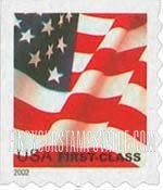 FindYourStampsValue: FLAG, Self-Adhesive Booklet Stamp