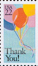 FindYourStampsValue: THANK YOU! - Special Occasions, Booklet stamp