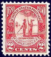 FindYourStampsValue: CAROLINA-CHARLESTON ISSUE - Gov.Joseph West & Chief Shadoo, a Kiowa
