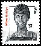 FindYourStampsValue: DISTINGUISHED AMERICANS - Wilma Rudolph, Athlete