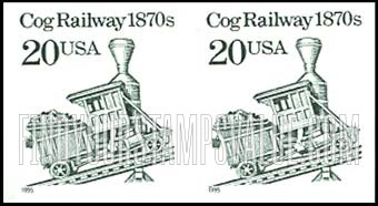 FindYourStampsValue: COG RAILWAY 1870s - Transportation Coil
