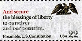 FindYourStampsValue: DRAFTING OF THE CONSTITUTION BICENTENNIAL, booklet stamp