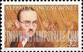 FindYourStampsValue: STEPHEN VINCENT BENET - Literary Arts