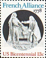 FindYourStampsValue: FRENCH ALLIANCE - American Bicentennial
