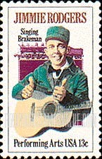 FindYourStampsValue: JIMMIE RODGERS - Performing Arts