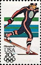 FindYourStampsValue: WINTER OLYMPICS, SARAJEVO 1984 - Cross-country skiing