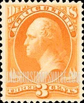 FindYourStampsValue: AGRICULTURE - George Washington