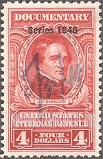 FindYourStampsValue: DOCUMENTARY ISSUE - J.C. Spencer