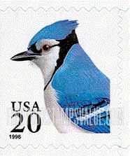 FindYourStampsValue: BLUE JAY, Self-Adhesive Booklet stamp