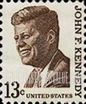 FindYourStampsValue: JOHN F. KENNEDY - Prominent Americans