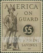 FindYourStampsValue: POSTAL SAVINGS - Minute Man