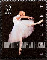 FindYourStampsValue: AMERICAN BALLET