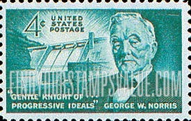 FindYourStampsValue: SENATOR GEORGE W. NORRIS