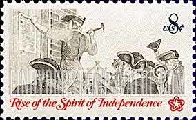 FindYourStampsValue: AMERICAN BICENTENNIAL - Posting a Broadside