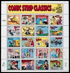 FindYourStampsValue: COMIC STRIPS