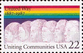 FindYourStampsValue: THE UNITED WAY, 100th ANNIVERSARY