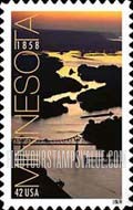 FindYourStampsValue: MINESOTTA STATEHOOD, Self-Adhesive stamp