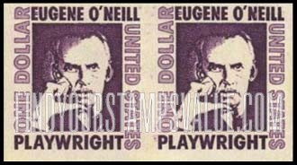 FindYourStampsValue: EUGENE O'NEILL, Coil Stamps - Prominent Americans