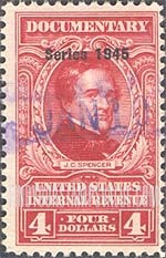 FindYourStampsValue: DOCUMENTARY ISSUE - J.C. Spencer